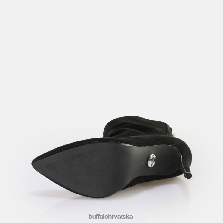 crno Buffalo gležnjača juliet zip gležnjača veganska |čizme TDD6T827